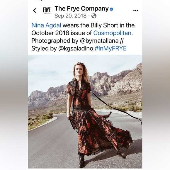 Frye Billy Stud Short Black Leather Boots Size 9 - Picture 10 of 17